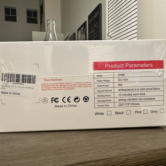 New Unopened Hand Massager with 5 modes including vibration and heat. - Picture 2 of 2